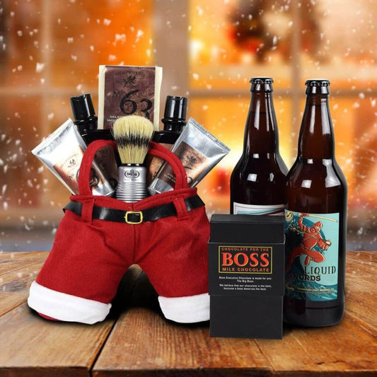 Santa’s Shave & Craft Beer Gift Set