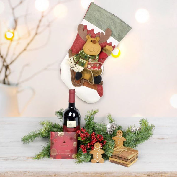 Decadent Reindeer Stocking Gift Set