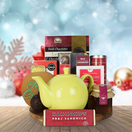 Christmas Tea & Chocolate Gift Basket